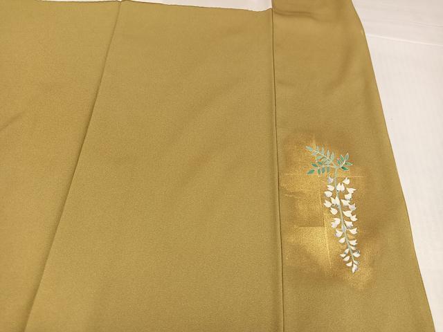 平和屋着物●訪問着　藤花房　金彩　正絹　逸品　AABJ7168ph