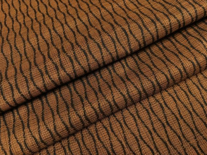 平和屋着物●本場大島紬　割込み絣　立涌文　正絹　逸品　AABJ7177ph