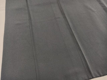 平和屋着物●上質な色無地　豆がら茶色　正絹　逸品　AABJ7182ph
