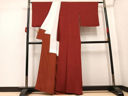 平和屋着物●重要無形文化財　人間国宝　中村勇二郎　江戸小紋　平等院鳳凰　正絹　逸品　AABJ7192ph