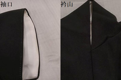 平和屋着物●豪華黒留袖　駒刺繍　雪輪吉祥花鼓文　金彩　高島屋扱い　正絹　逸品　AABJ7195ph