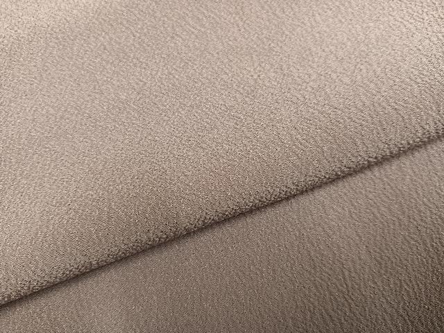 平和屋着物●洗える最高級着物　＜英＞はなぶさ謹製　色無地　胡桃染色　洗える着物　AABJ7199ph
