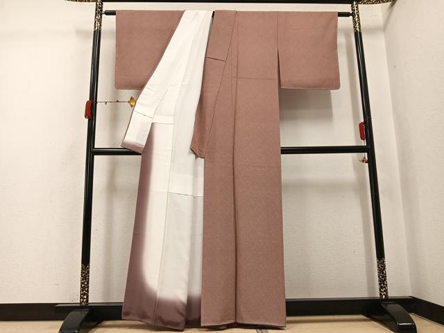平和屋着物●江戸小紋　鮫小紋柄　正絹　逸品　未使用　AABJ7226ph