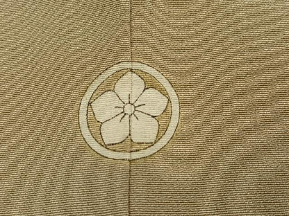 平和屋着物●豪華色留袖　駒刺繍　地紙草花文　暈し染め　金彩　正絹　逸品　AABJ7244ph