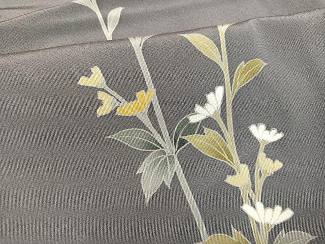 平和屋着物●訪問着　友禅　枝花文　暈し染め　金彩　仮絵羽　正絹　逸品　未使用　AABJ7248ph