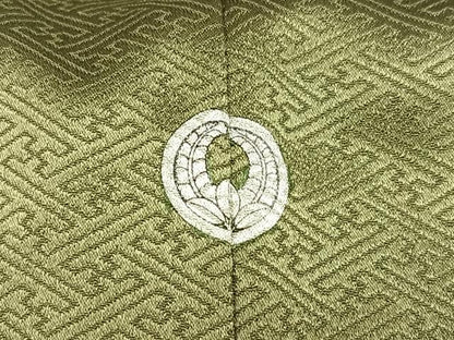 平和屋着物●豪華色留　松竹梅風景文　暈し染め　金彩　正絹　逸品　AABJ7280ph