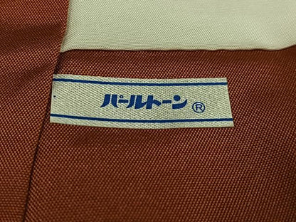 平和屋着物●上質な紬　格子　黒地　正絹　逸品　未使用　AABJ7282ph