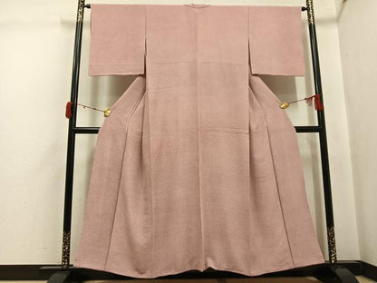 平和屋着物●伝統工芸士　橋本六郎　江戸小紋　大小あられ　正絹　逸品　AABJ7304ph