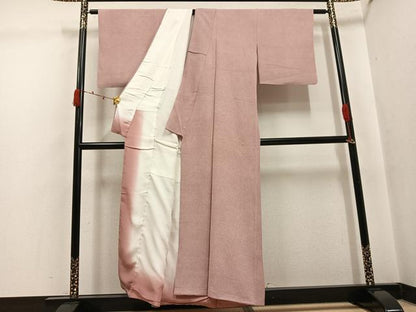 平和屋着物●伝統工芸士　橋本六郎　江戸小紋　大小あられ　正絹　逸品　AABJ7304ph
