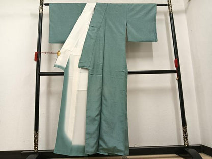 平和屋着物●本場染大島紬　霞文　正絹　逸品　AABJ7311ph