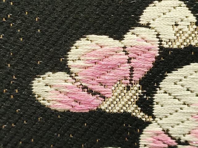平和屋着物●和装小物　和装バッグ　ハンドバッグ　振袖用　花柄　菊　金糸　逸品　AABJ7324ay