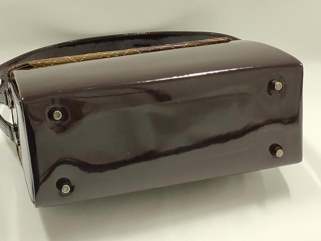 平和屋着物●和装小物　和装バッグ　金鷲本舗 東京謹製 キンワシ印　ハンドバッグ　マグネット式　逸品　AABJ7326ay