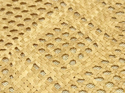 平和屋着物●和装小物　和装バッグ　ハンドバッグ　パナマ　網代　逸品　AABJ7328ay