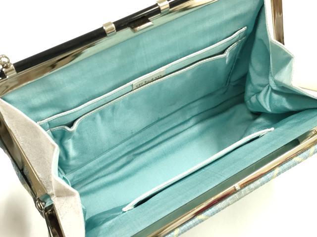 平和屋着物●西陣　川島織物　和装小物　和装バッグ　ハンドバッグ　金糸　逸品　AABJ7333ay