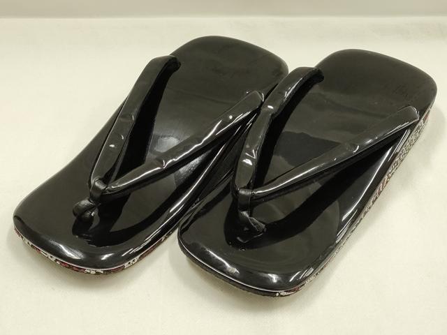 平和屋着物●男性　キモノデザイナー　斉藤上太郎　和装小物　草履　逸品　AABJ7364ay