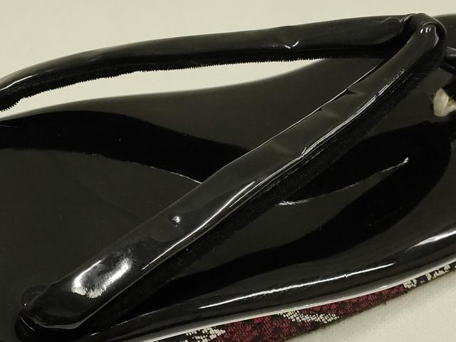 平和屋着物●男性　キモノデザイナー　斉藤上太郎　和装小物　草履　逸品　AABJ7364ay