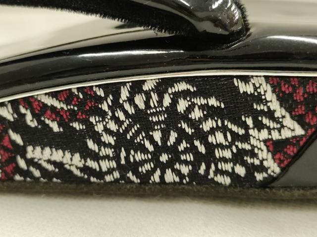 平和屋着物●男性　キモノデザイナー　斉藤上太郎　和装小物　草履　逸品　AABJ7364ay