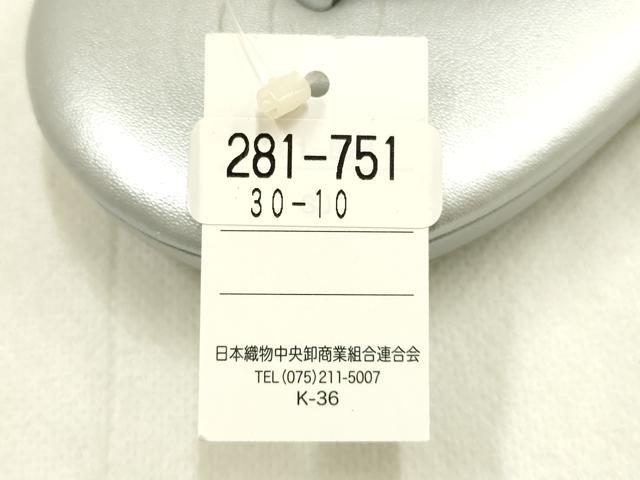 平和屋着物●和装小物　和装草履　銀×紫　Mサイズ　逸品　未使用　AABJ7371ay