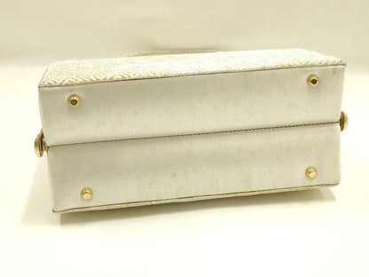 平和屋着物●和装小物　和装バッグ　ハンドバッグ　金銀糸　逸品　AABJ7380ay