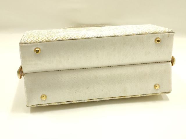 平和屋着物●和装小物　和装バッグ　ハンドバッグ　金銀糸　逸品　AABJ7380ay
