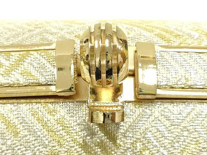 平和屋着物●和装小物　和装バッグ　ハンドバッグ　金銀糸　逸品　AABJ7380ay