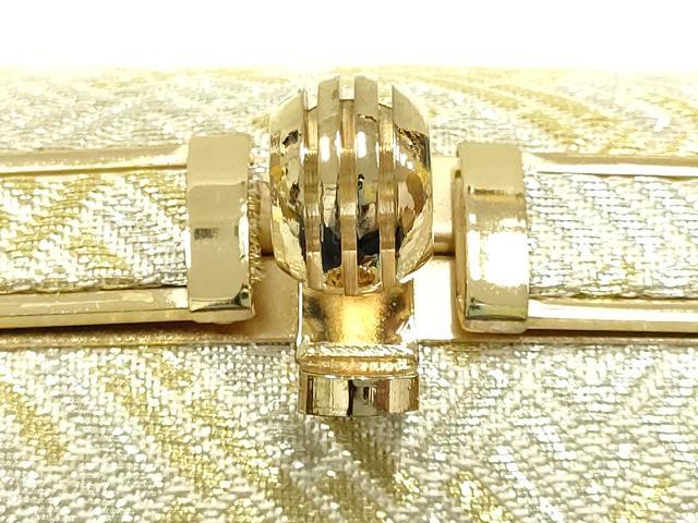 平和屋着物●和装小物　和装バッグ　ハンドバッグ　金銀糸　逸品　AABJ7380ay