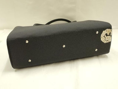 平和屋着物●和装小物　和装バッグ　伊と忠　ハンドバッグ　トートバッグ　花丸文　金彩　帯地使用　逸品　AABJ7387ay