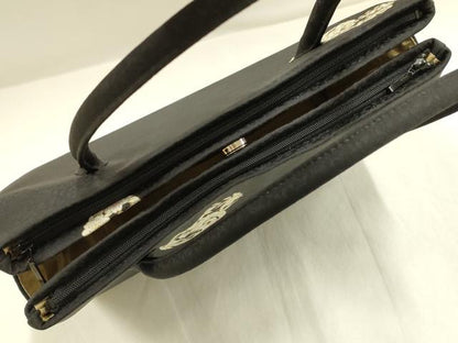 平和屋着物●和装小物　和装バッグ　伊と忠　ハンドバッグ　トートバッグ　花丸文　金彩　帯地使用　逸品　AABJ7387ay