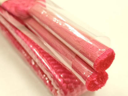 平和屋着物●和装小物　帯締め・帯揚げセット　平組　柄絞り　斜縞　逸品　未使用　AABJ7399ay