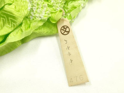 平和屋着物●和装小物　帯締め・帯揚げセット　丸組　中抜き絞り　逸品　未使用　AABJ7400ay