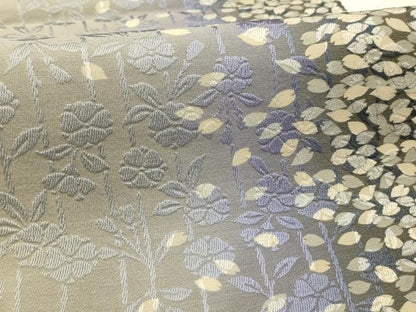 平和屋着物●両面全通柄袋帯　枝垂れ花文　正絹　逸品　未使用　AABJ7406sx