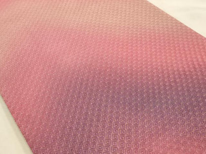 平和屋着物●ひなや工房　くむ・あむ・おる　伊豆蔵明彦　六通柄袋帯　霞文　正絹　逸品　AABJ7478sx
