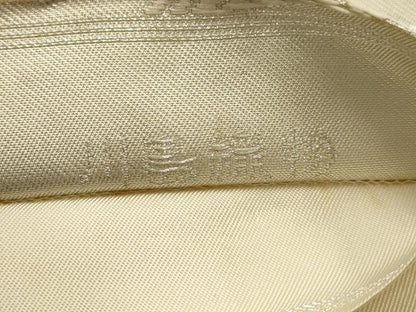 平和屋着物●西陣　川島織物　六通柄　本袋帯　唐織　宝尽くし　銀糸　正絹　逸品　AABJ7542sx