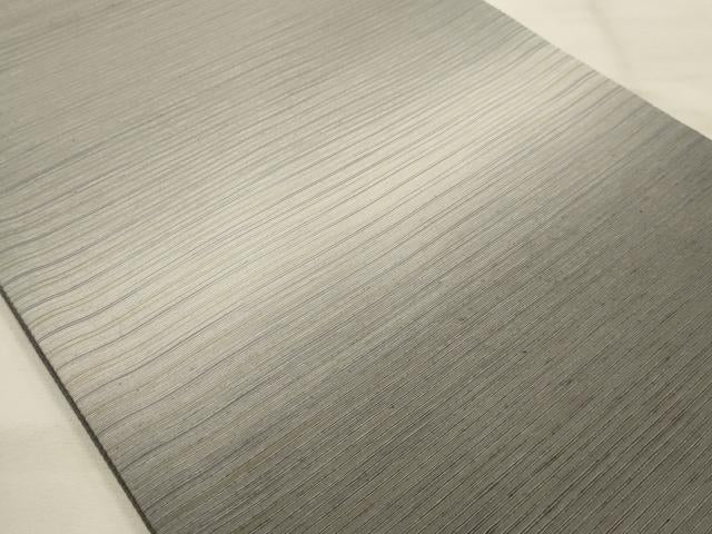 平和屋着物●太鼓柄袋帯　本塩沢　やまだ織　霞文　証紙付き　正絹　逸品　AABJ7555sx