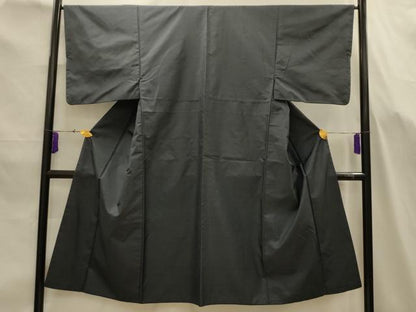 平和屋着物■男性　紬　間道　正絹　逸品　AABJ7655sx