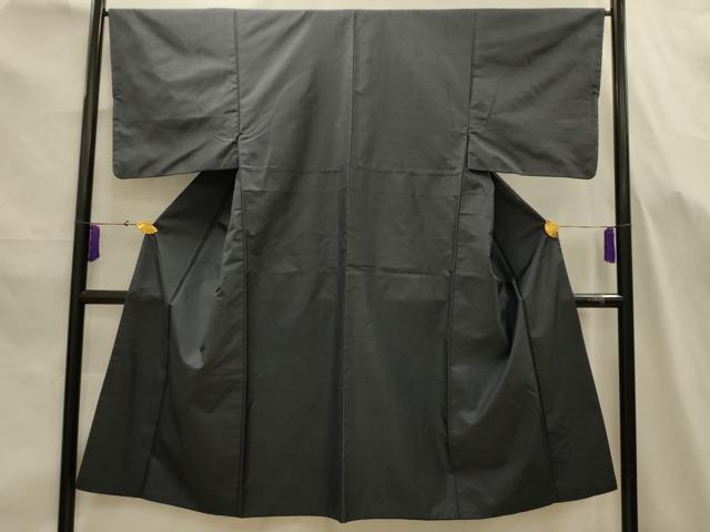 平和屋着物■男性　紬　間道　正絹　逸品　AABJ7655sx