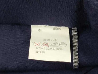 平和屋着物●女性　行灯袴　色無地　濃藍色　AABJ7663sx