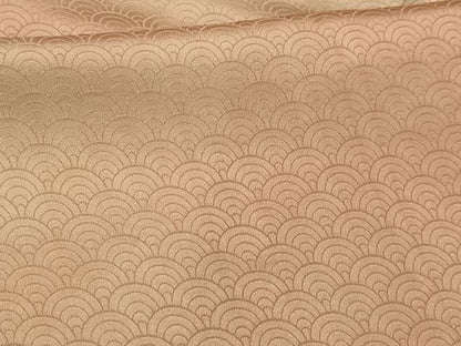 平和屋着物■上質な小紋　青海波　暈し染め　正絹　逸品　AABJ7667sx