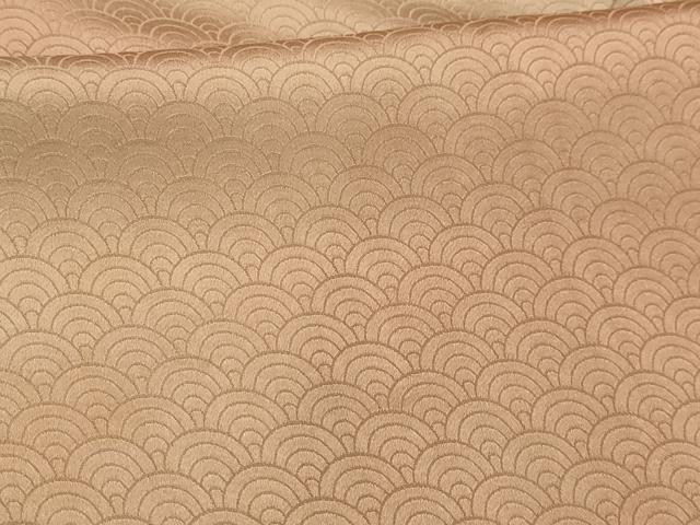 平和屋着物■上質な小紋　青海波　暈し染め　正絹　逸品　AABJ7667sx