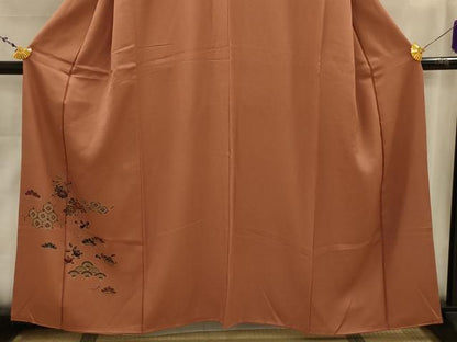 平和屋着物■豪華色留袖　吉祥花宝づくし文　正絹　逸品　AABJ7683sx