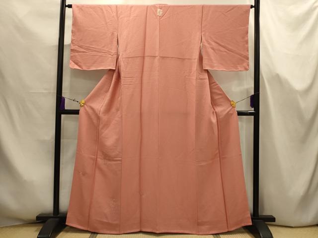 平和屋着物■中国三大刺繍　汕頭刺繍　スワトウ刺繍　無地絵羽訪問着　花車文　ときがら茶色　正絹　逸品　AABJ7686sx