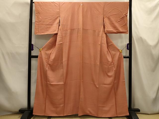 平和屋着物■上質な小紋　霞文　暈し染め　正絹　逸品　AABJ7687sx