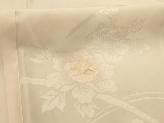 平和屋着物■長襦袢　無双仕立て　絞り　露芝花文　暈し染め　正絹　逸品　AABJ7698sx