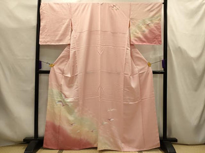 平和屋着物■訪問着　飛鳥文　暈し染め　金彩　正絹　逸品　AABJ7718sx