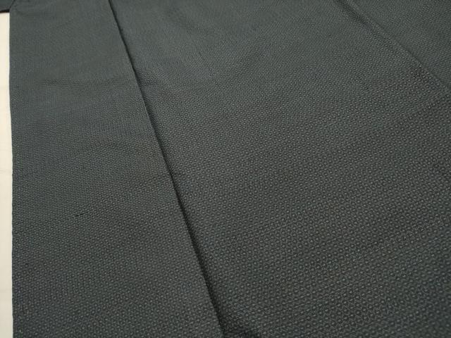 平和屋着物■男性　本場大島紬　アンサンブル　亀甲絣　正絹　逸品　AABJ7728sx