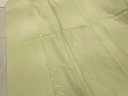 平和屋着物■長襦袢　無双仕立て　草花文　暈し染め　正絹　逸品　AABJ7732sx