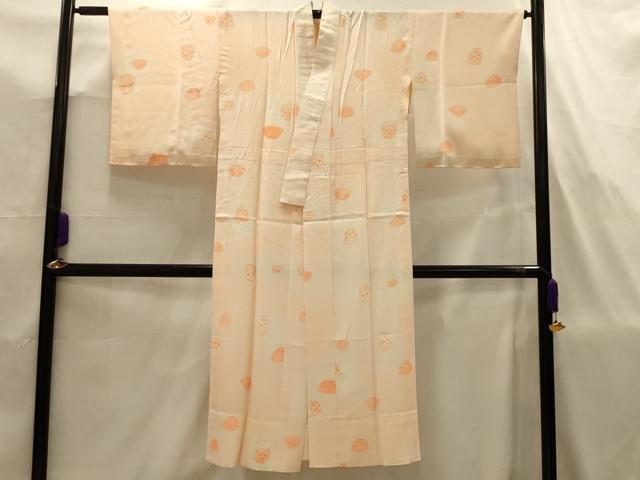 平和屋着物■長襦袢　無双仕立て　陶器文　暈し染め　そごう百貨店扱い　正絹　逸品　AABJ7734sx