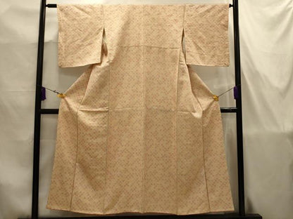 平和屋着物■上質な小紋　梅づくし　正絹　逸品　AABJ7749sx