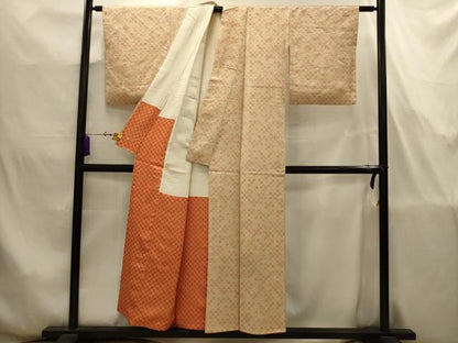 平和屋着物■上質な小紋　梅づくし　正絹　逸品　AABJ7749sx