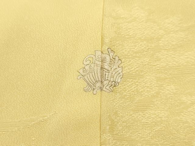 平和屋着物■上質な色無地　風景地紋　砥粉色　正絹　逸品　AABJ7750sx